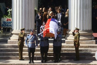 Chile Bids Farewell To Ex-president Pinera In State Funeral