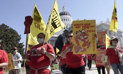 California fast-food workers launch new union: ‘They have to listen to us’