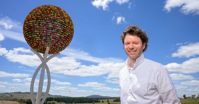 See - and hear - the new sculpture at Denman Prospect inspired by the humble pin oak tree