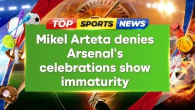 Mikel Arteta defends Arsenal's passionate post-match celebrations amid criticism