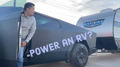 Can The Tesla Cybertruck Power A Travel Trailer For Off-Grid Camping?