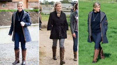 Duchess Sophie loves these flattering country boots to look stylish yet practical