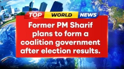 Sharif to seek coalition government as results show opposition gains