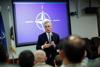 NATO Chief Calls On Europe To Ramp Up Arms Production