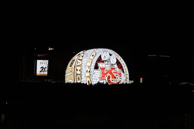 See how the Las Vegas Sphere displayed all 57 Super Bowl rings in awesome presentation