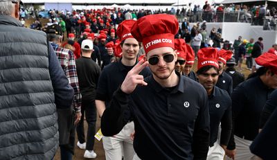 'Let Him Cook' - Fan Favourite Min Woo Lee Followed By Huge Crowd Of Chefs At WM Phoenix Open