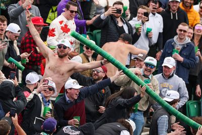 The Beer Snake at the WM Phoenix Open’s 16th hole is alive and well
