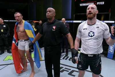 Social media reacts to Jack Hermansson’s upset victory over Joe Pyfer at UFC Fight Night 236