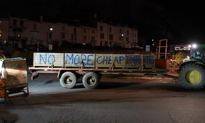 UK farmers vow to mount more blockades over cheap post-Brexit imports