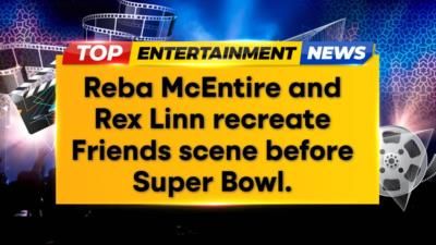 Reba McEntire and Rex Linn share Super Bowl anthem secret