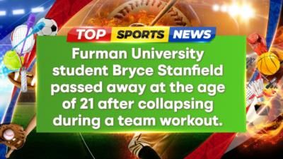 Furman University football player Bryce Stanfield tragically dies during workout