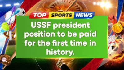 U.S. Soccer Federation approves paid presidency, grants 0,000 stipend