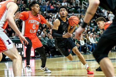 WATCH: Highlights from MSU basketball’s win over Illinois on Saturday