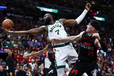 Celtics narrowly escape the Hospital Heat on the road 110-106