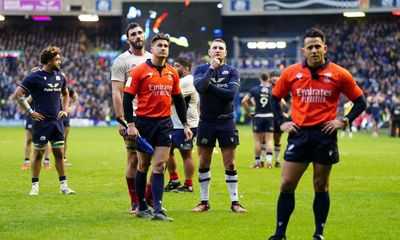 Gregor Townsend criticises failure to give Scotland late try against France