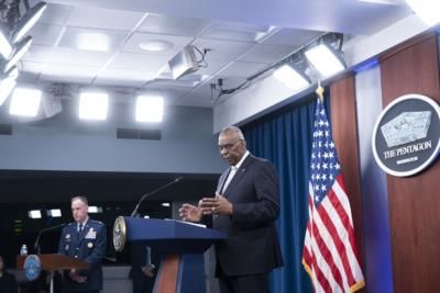 Pentagon confirms Defense Secretary hospitalized for urgent bladder issue