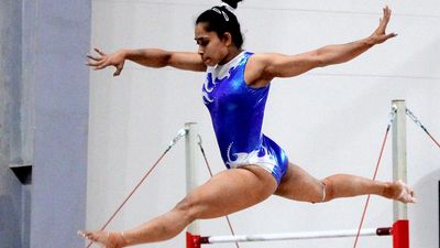 Dipa Karmakar prepares to compete in the World Gymnastics Championships in Cairo