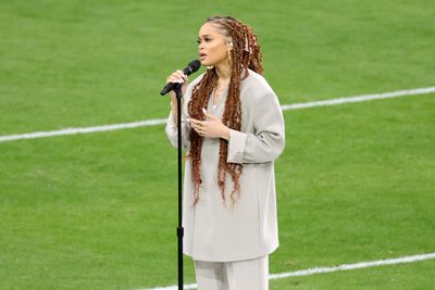 Andra Day, Post Malone deliver stirring performances before Super Bowl 58