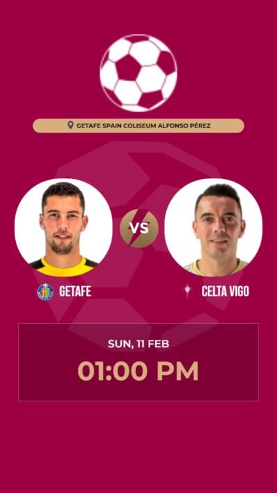 Getafe triumphs 3-2 over Celta Vigo with key goals