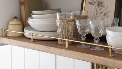 This Viral "Gallery Rail" is the One Thing to Invest in to Make Your Kitchen Look a Million Times More Expensive