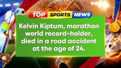 Kelvin Kiptum, marathon world record-holder, dies in tragic road accident