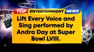 Andra Day performs Black National Anthem at Super Bowl pregame