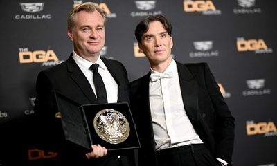 Christopher Nolan on track for best director Oscar after winning DGA award for Oppenheimer