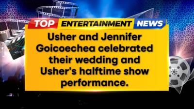 Usher and Jennifer Goicoechea wed after his Super Bowl performance