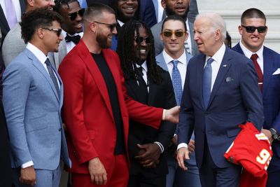 Joe Biden trolls conspiracy theorists after Chiefs’ Super Bowl LVIII win