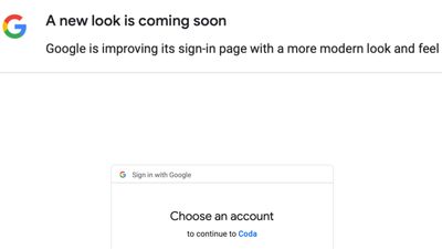 Google teases redesign for Sign in with Google with a 'new look' on the way