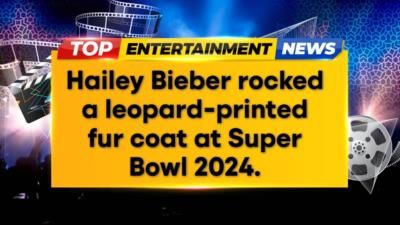 Justin and Hailey Bieber steal the show with their fashion-forward looks at Super Bowl 2024