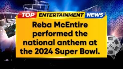 Reba McEntire sings national anthem at Super Bowl 2024