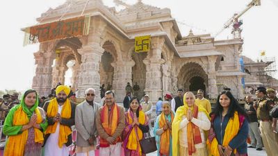 Delhi, Punjab CMs visit Ram Temple