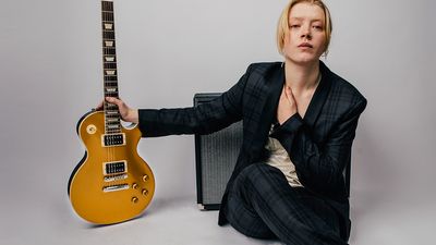“I love Gibson – I always have. Even though people like Slash play Les Pauls, for me they work better in a jazzier sound-world”: Jimmy Page was bowled over by her playing. Now Rosie Frater-Taylor is injecting jazz solos into pop for an all-new sound
