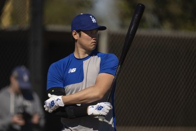 Shohei Ohtani looked super impressive in first batting practice with the Dodgers after shoulder surgery