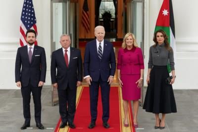 Biden and King of Jordan Discuss Israel-Hamas Conflict in WH