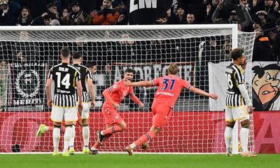 Juventus beaten at home by Udinese to leave Inter clear in Scudetto race