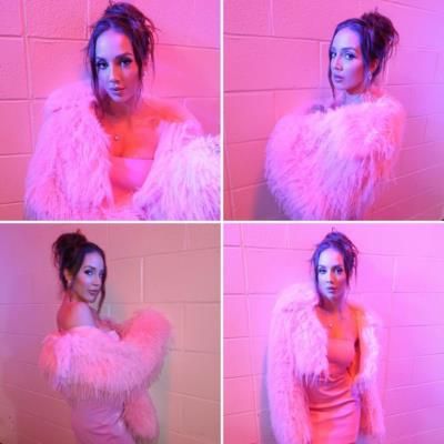 Chelsea Green's Stunning Pink-Elegant Fashion Gram Delights Social Media