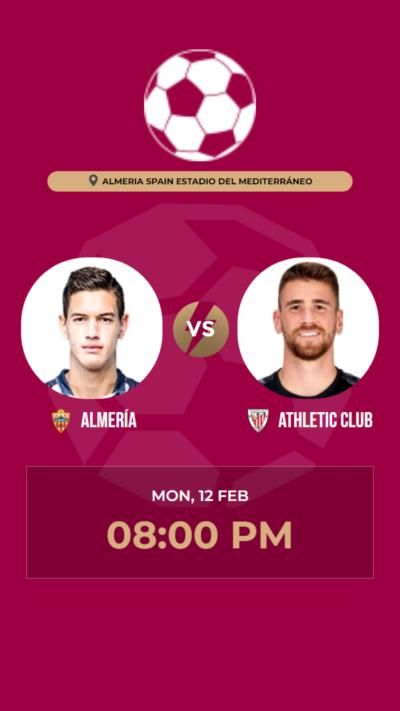 Almería and Athletic Club draw 0-0 in LaLiga match