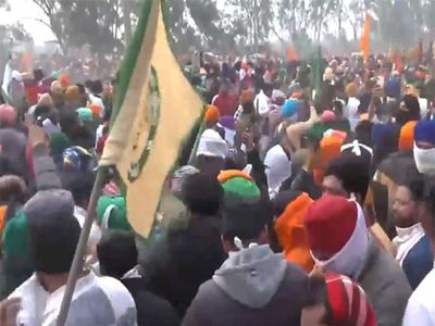 Chaos at Shambhu border as farmers attempt to breach barricades, police fire tear gas