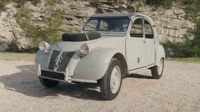 This Rare Citroen 2CV Has Two Engines