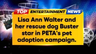 Lisa Ann Walter teams up with PETA for pet adoption campaign