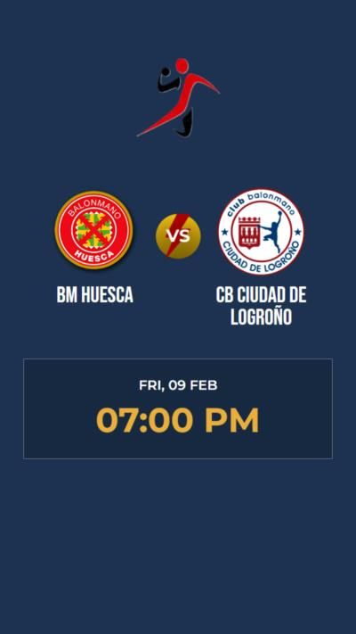 BM Huesca defeats CB Ciudad de Logroño in epic handball match