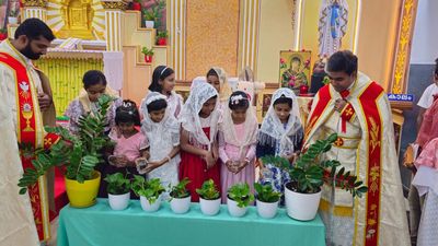 Ponkandam parish makes Lenten history with green practice