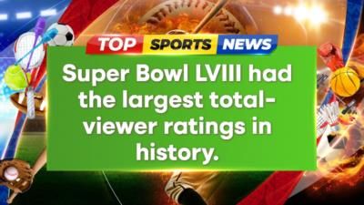 Super Bowl LVIII becomes most-watched broadcast in US TV history
