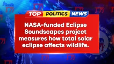 NASA project studies wildlife reactions during total solar eclipse
