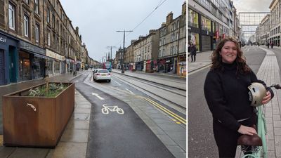 What it feels like to ride along the 'worst cycle lane in the world'