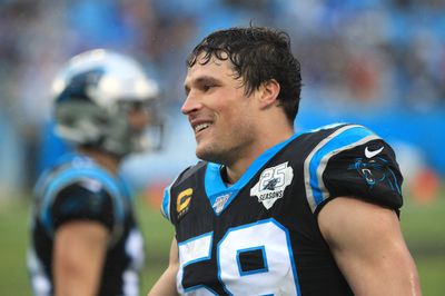 Panthers great Luke Kuechly asked about his candidacy for Pro Football Hall of Fame