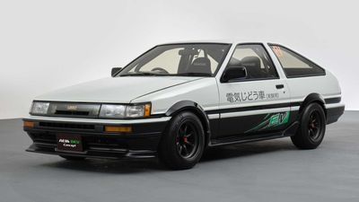 You'll Have to Win A Lottery To Drive Toyota's Electric AE86 Concept