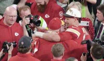 Mic’d-up video shows Patrick Mahomes wholesomely appreciating Andy Reid after Chiefs’ Super Bowl win